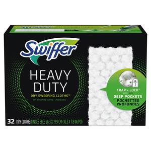 Sweeper Heavy-Duty Dry Sweeping Cloths (32-Count)