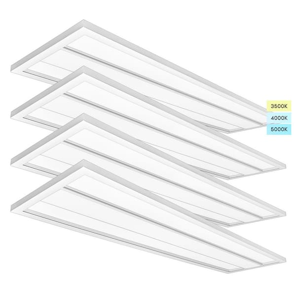 LUXRITE 1 ft. x 4 ft. 2750/3300/3850 Lumens Integrated LED PanelLight 3 Color Options 3500K