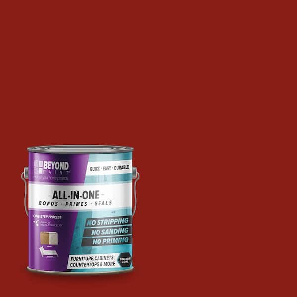 BEYOND PAINT 1 gal. Poppy Furniture, Cabinets, Countertops and More Multi-Surface All-in-One Interior/Exterior Refinishing Paint