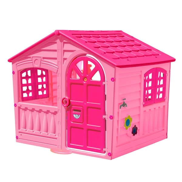 Unbranded PalPlay House of Fun Playhouse in Pink