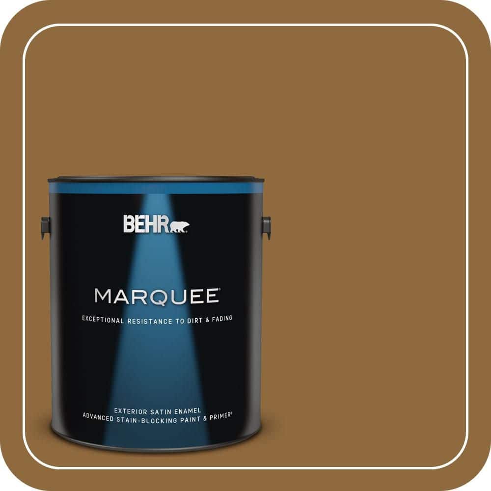 1 gal. #300D-7 Spanish Leather Satin Enamel Exterior Paint & Primer price history on PriceWatchPro