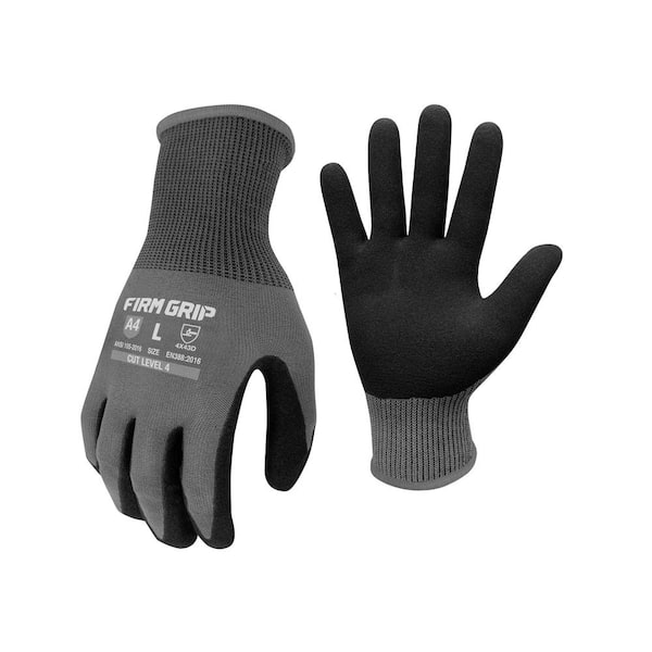 FIRM GRIP Medium Precision Grip ANSI A4 Cut Resistant Work Gloves