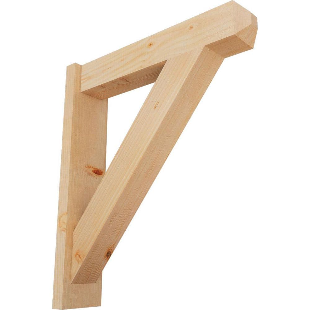 6 in. x 28 in. x 24 in. Douglas Fir Traditional Craftsman Smooth Outlooker price history on PriceWatchPro