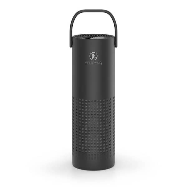 MEDIFY AIR Portable Air Purifier with True HEPA H13 Filter 40 sq. ft. Coverage Black (1-Pack)