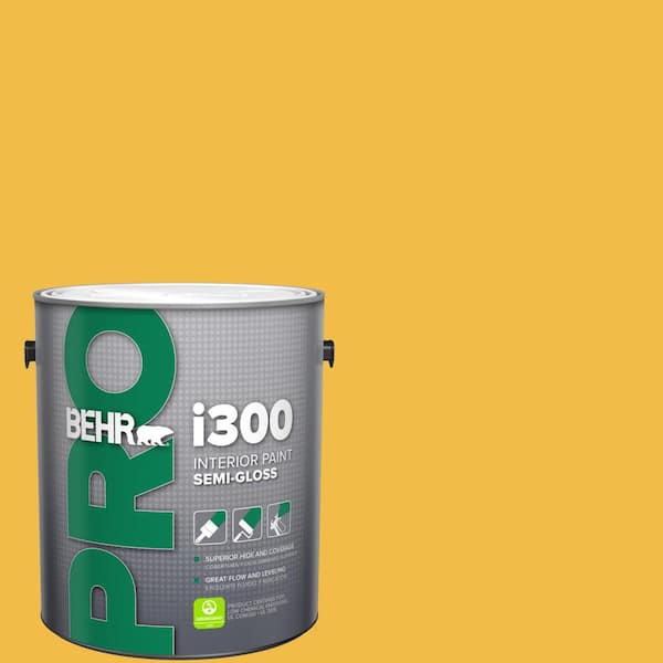 BEHR PRO 1 gal. #P280-6 Bling Bling Semi-Gloss Interior Paint