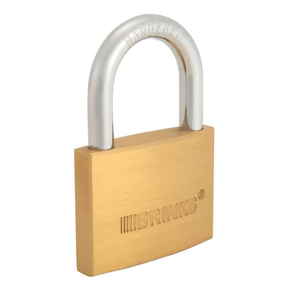 Brinks 2-3/8 in. (60 mm) Solid Brass Lock 171-60001 - The Home Depot