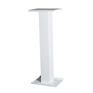 Above-Ground Mailbox Post for Parcel Protector Vault DVU0050 in White