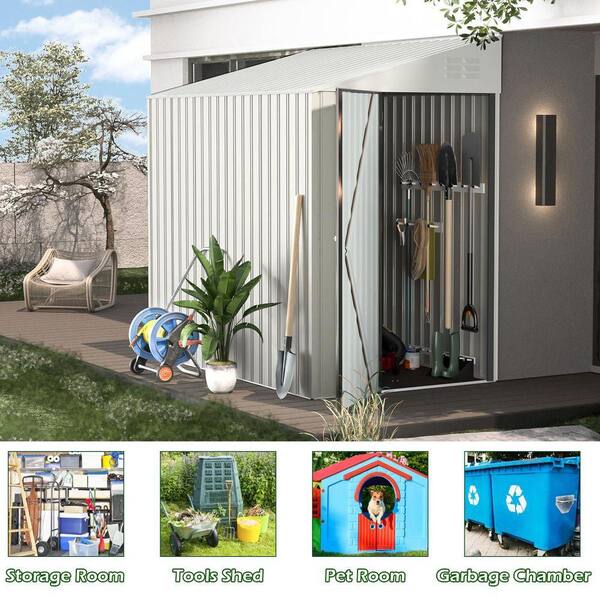 Have a question about Zeus & Ruta 8 ft. W x 6 ft. D Metal Outdoor