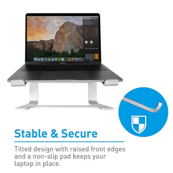 Macally Aluminum Laptop Stand for Apple MacBook, MacBook Air