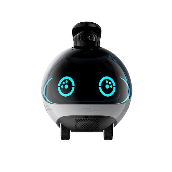 Enabot EBO X 4K UHD Stabilized Movable Indoor WiFi Smart Home Companion Robot Camera, with Smart Mapping, Alexa Built-In