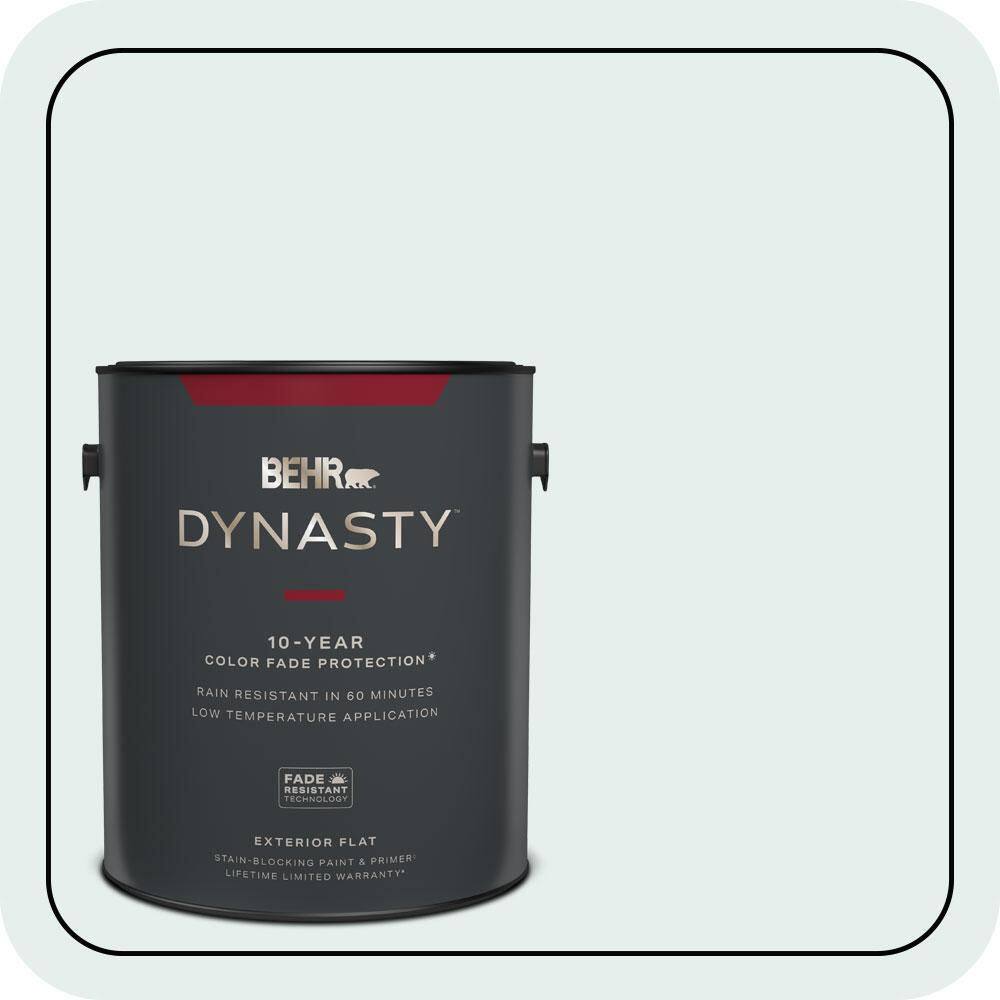 1 gal. #730E-1 Polar White Flat Exterior Stain-Blocking Paint & Primer price history on PriceWatchPro