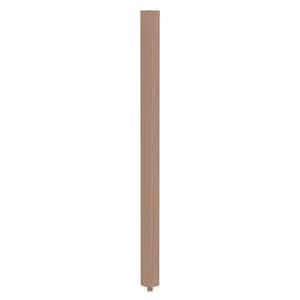 Stair Parts 36 in. x 1-3/4 in. 5360 Unfinished Red Oak Full Square Craftsman Wood Baluster for Stair Remodel