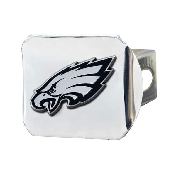 Philadelphia Eagles NFL Black Metal Hitch Cover with 3D Colored Team Logo  by FANMATS - Unique Round Molded Design – Easy Installation on Truck, SUV