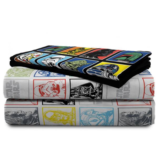 Star Wars Microfiber Twin Sheet Set Super Soft And Comfortable 3 Piece NEW 