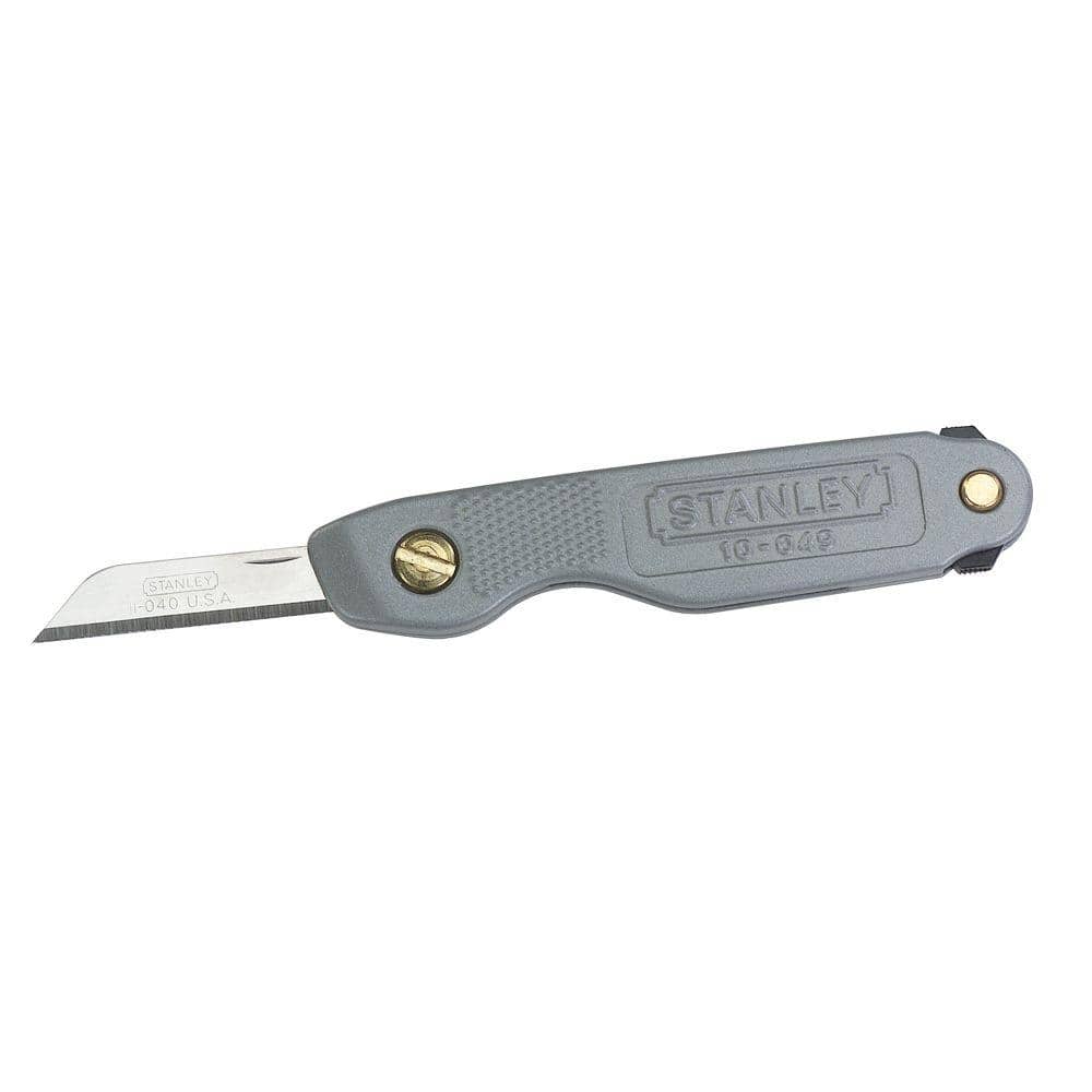 Stanley 4-1/4 in. Pocket Knife with Blade 10-049 - The Depot