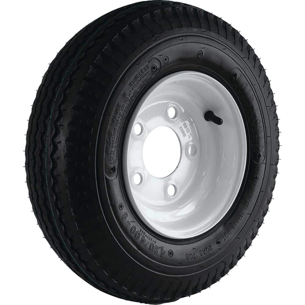 570-8 K353 715 lb. Load Capacity White 8 in. Bias Tire and Wheel Assembly price history on PriceWatchPro