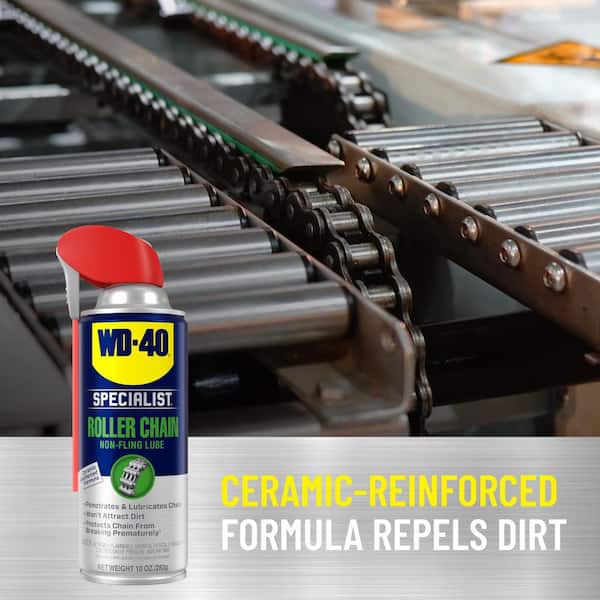 WD-40 Specialist Roller Chain Lube, 10 oz.
