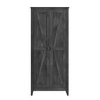 SystemBuild Brownwood Rustic Gray 31.5 in. Wide Storage Cabinet HD10260 ...