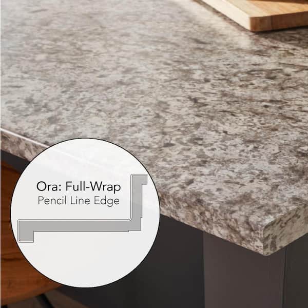 uritanページ Hampton Bay 6 ft. Right Miter Laminate Countertop in