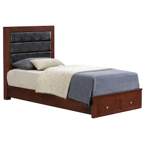 Louis Philippe III Cherry Wood Bed - On Sale - Bed Bath & Beyond - 12314381