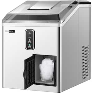 33 lb. 2 in 1 Portable Ice Maker in Stainless Steel