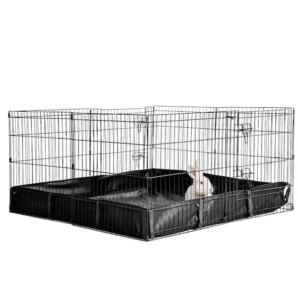 aivituvin Portable Pet Playpenes: Small Pet Playpen with Floor