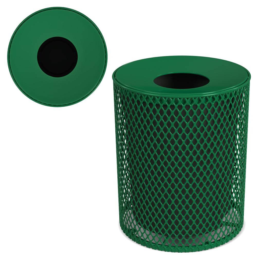32 Gallon Outdoor Commercial Expanded Metal Portable Trash Receptacle price history on PriceWatchPro