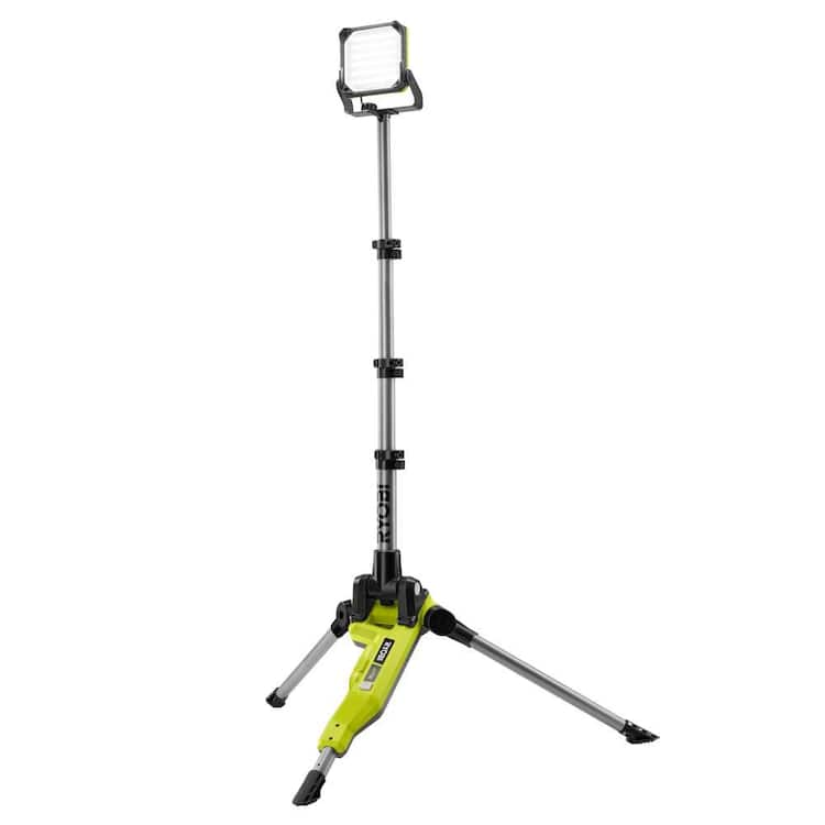 RYOBI ONE+ 18V Cordless Hybrid LED Tripod Stand Light (Tool Only)