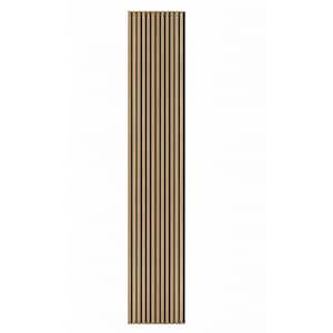 94.5 in. x 4.8 in. x 0.5 in. Acoustic Vinyl Wall Cladding Siding Board in Light Maple Color (Set of 4-Piece)