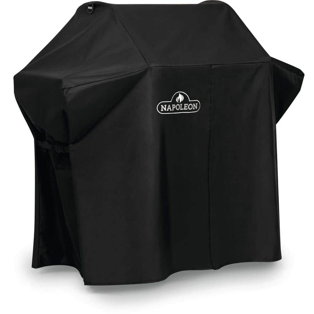 Black Waterproof Premium Grill Cover for Medium-Large Barbecues