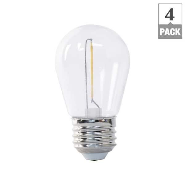 Dimmable Feit String Light Bulbs 11W S14 E26 Replacement Bulb 4 PACK