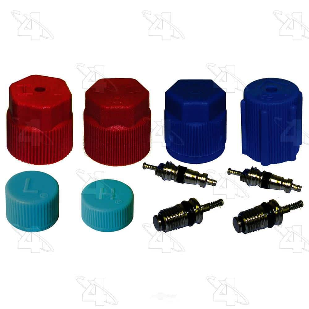 A/C System Valve Core and Cap Kit Global 1311422