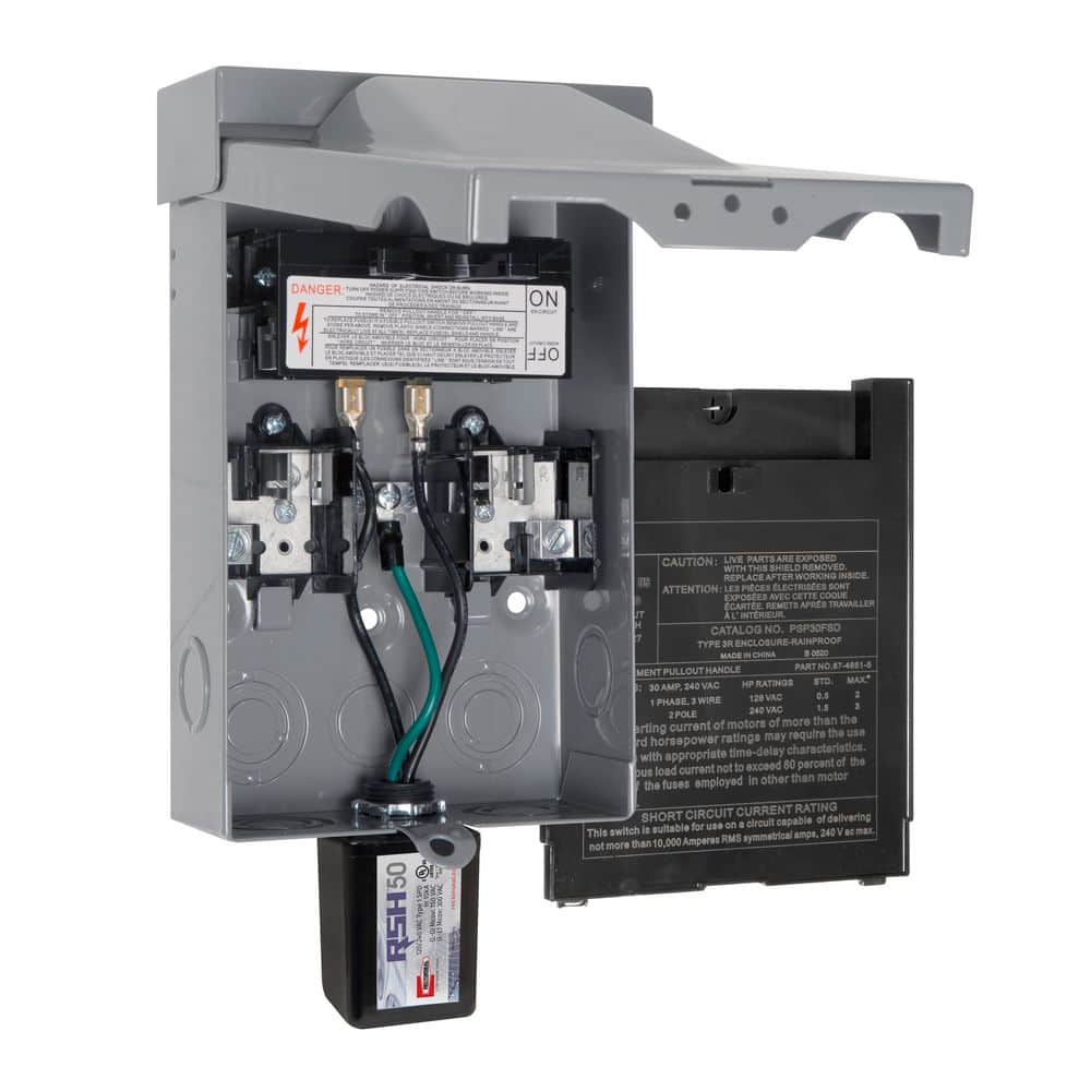 RSH-50 with 60A Fused Disconnect Box price history on PriceWatchPro