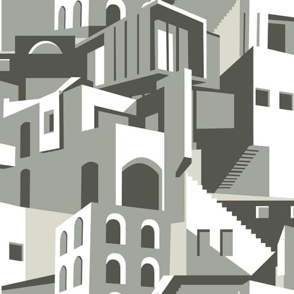 York Wallcoverings 34.17 sq. ft. Arch Architectural Peel and Stick Wallpaper