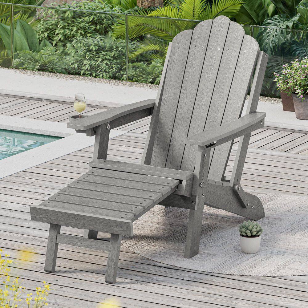 backland joychair グレー　カーミットチェア JOYESERY Light Gray Folding HDPE Plastic 3-Position Adjustable