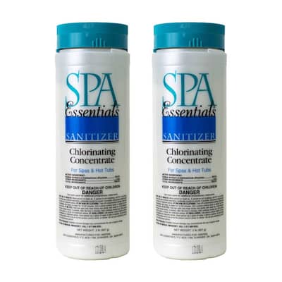 Spa and Hot Tub 2 lb. Chlorinating Concentrate Granules (2-Pack)