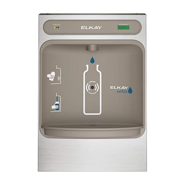 ezH2O Surface Mount Non-Refrigerated ADA Stainless Steel Drinking Fountain with Bottle Filling Station