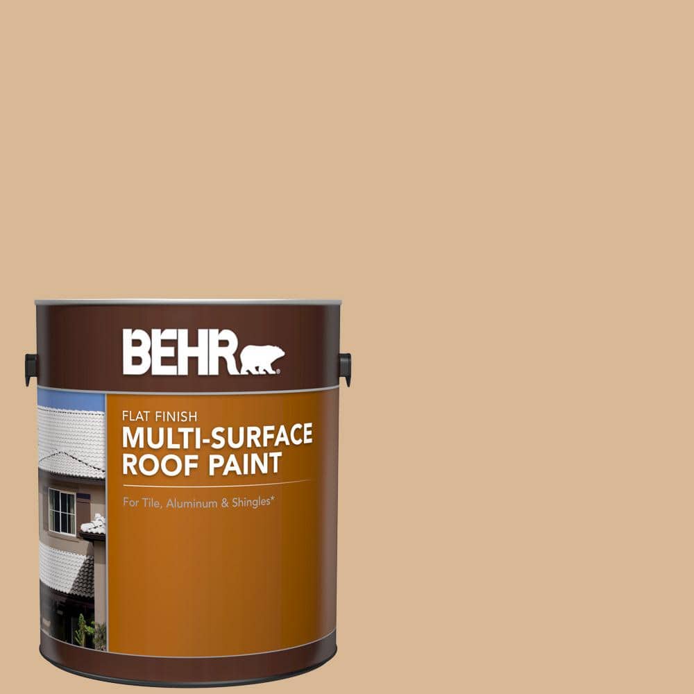 1 gal. #RP-17W Sundance Flat Multi-Surface Exterior Roof Paint