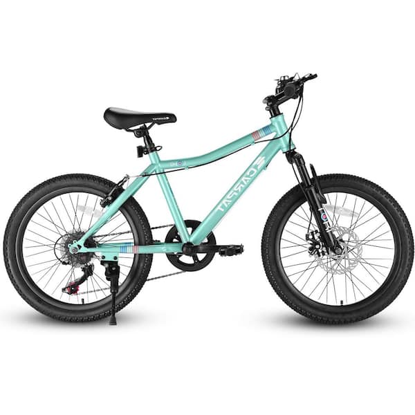 Zeus & Ruta 20 in. Kids Montain Bike Gear Shimano 7 Speed Bike for