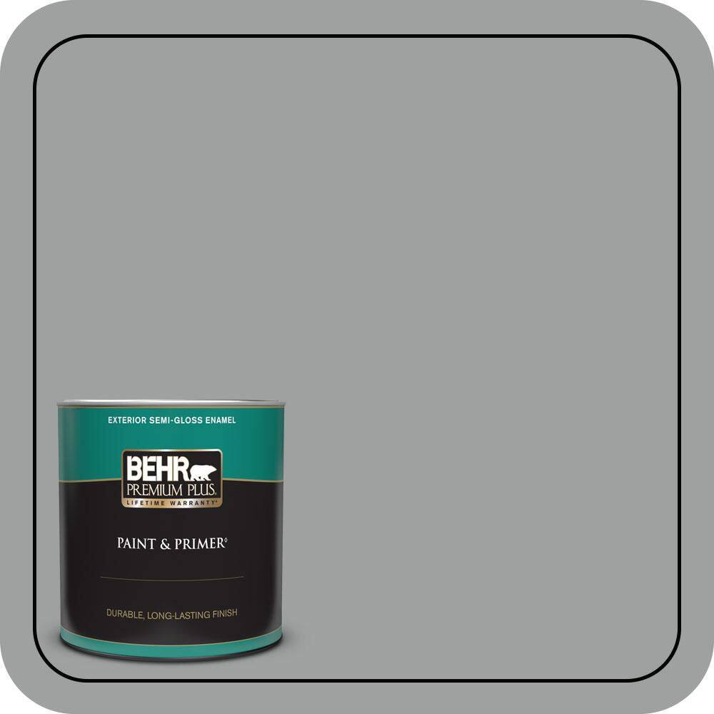 1 qt. #N460-4 Cosmic Quest Semi-Gloss Enamel Exterior Paint & Primer price history on PriceWatchPro