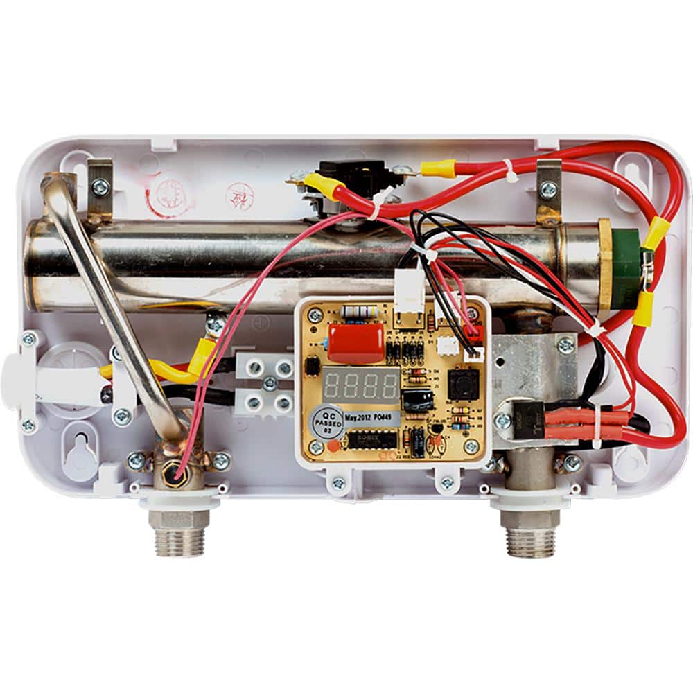 EcoSmart White 6.5 kW Electric Tankless Water Heater