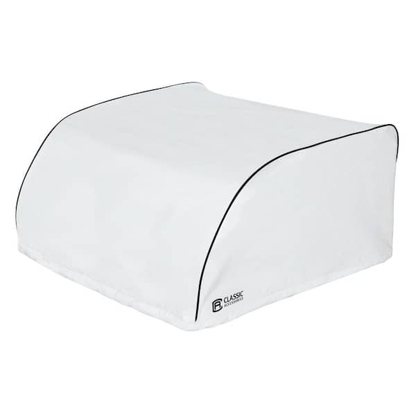 Classic Accessories Overdrive 39 in. L x 27 in. W x 14.5 in. H RV Air Conditioner Cover White Atwood