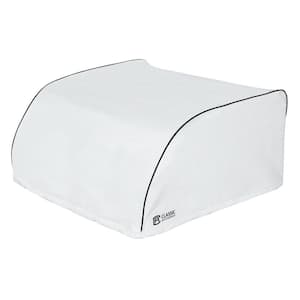 Overdrive 45 in. L x 30 in. W x 11 in. H RV Air Conditioner Cover White Coleman Mach 8