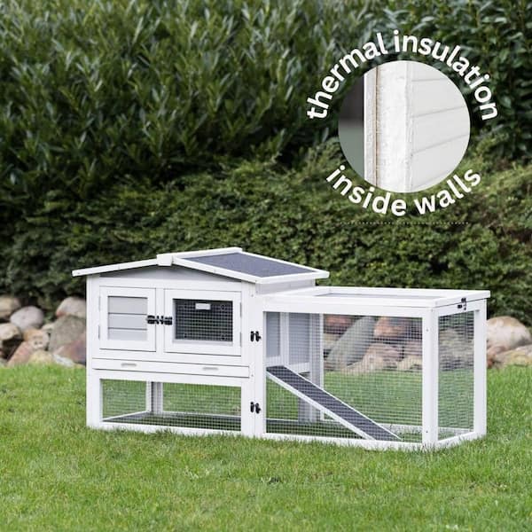 TRIXIE Natura Insulated Rabbit Hutch XS 62330 The Home Depot