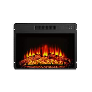 23 in. Traditional Built-in Electric Fireplace Insert