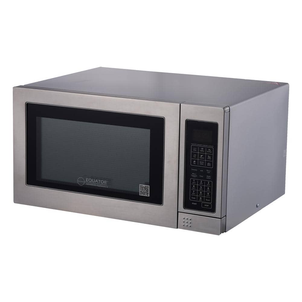 21.2 in. Electric Freestanding 3-in-1 Microwave Grill Convection Oven in Stainless