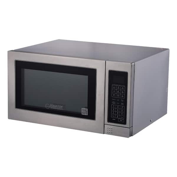Equator 21.2 in. Electric Freestanding 3-in-1 Microwave Grill Convection Oven in Stainless