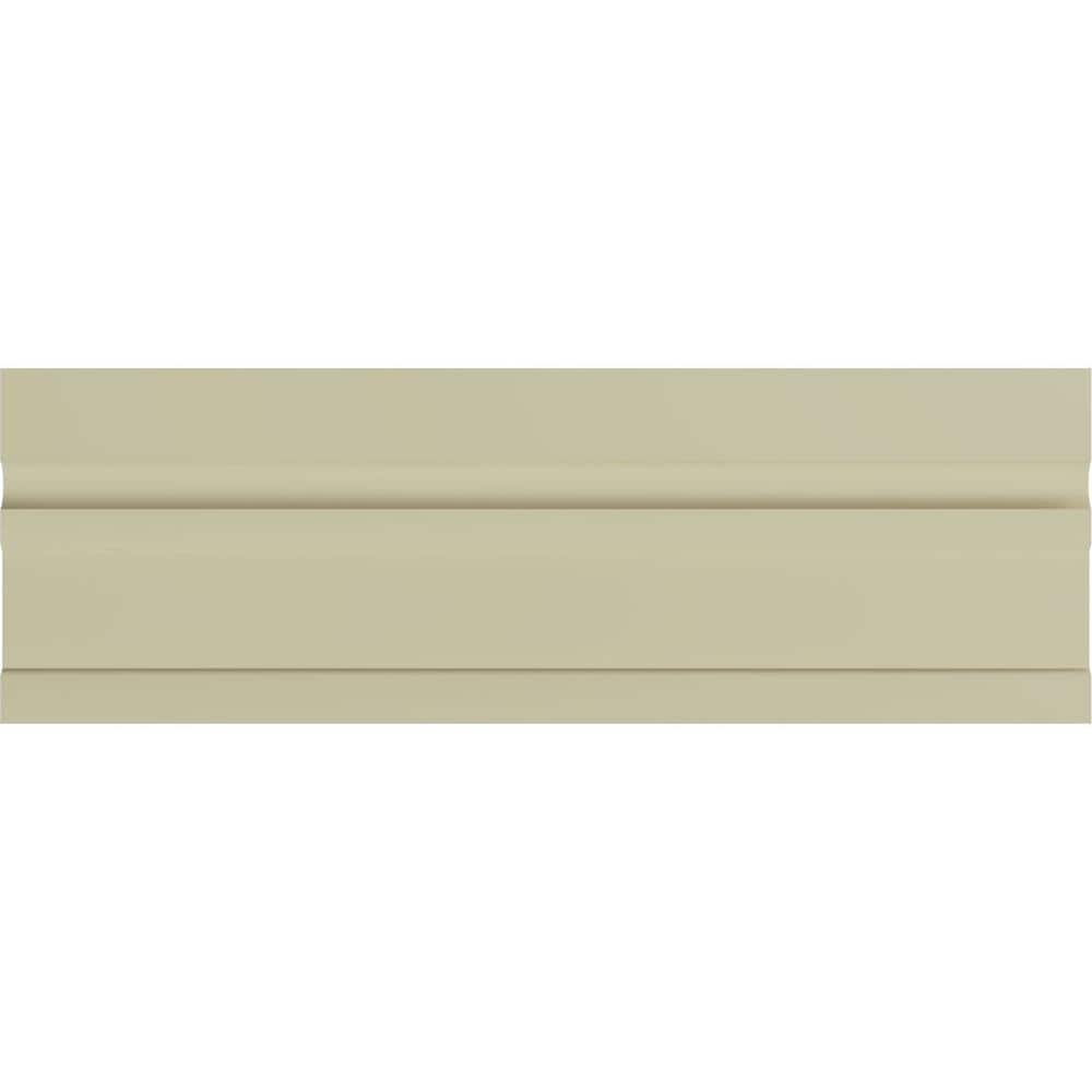 Primed Geometric Polyurethane Baseboard Moulding Sample