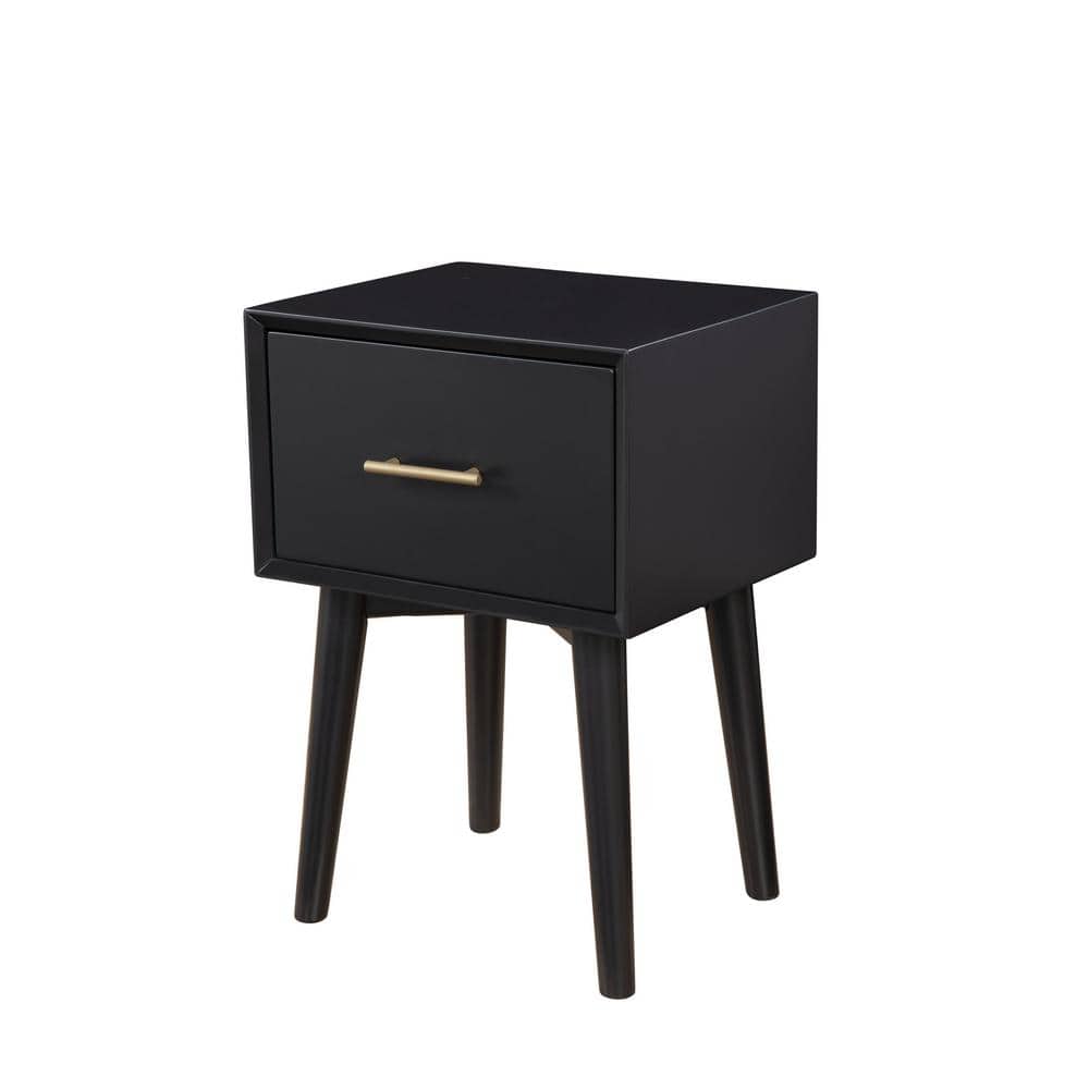 Flynn 18in. W End Table, Black