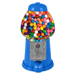 Mini Gumball Machine - Premium Vintage Candy Dispenser with Glass Globe, Metal Base and Free Spin Coin Mechanism